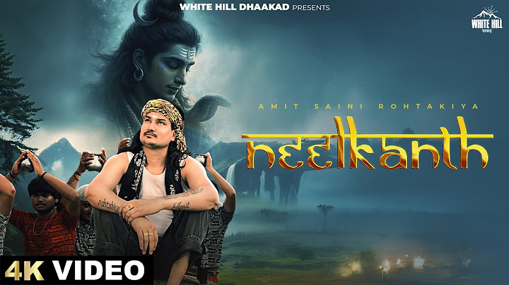 AMIT SAINI ROHTAKIYA : Neelkanth (Official Video) Jeetu G | New Haryanavi Bholenath Songs 2025