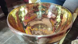 OM Sound using Tibetan Singing Bowl | Cleansing Negative Energy