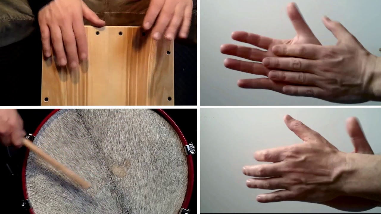 Ritmo SEVILLANAS con cajón flamenco a 160 Bpm Flamenco claping YouTube