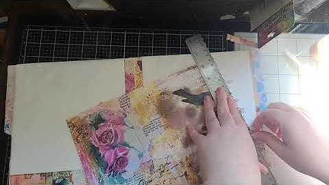 Making a File Folder Flip Folio Part 3 using my new Pink Lemonaide Lipgloss artist collab kit