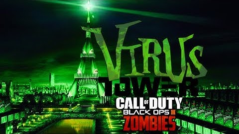 Virus Tower 🦠 BO3 Custom Zombies! (4th try!) COMPLETE EE!!! 🔥🔥🔥 #CustomZombies #CodZombies #Zombies