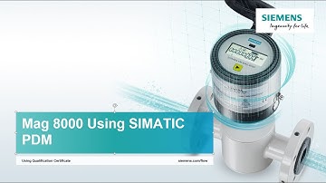 How to Configure and Fault Find a SITRANS FM Mag 8000 using SIMATIC PDM
