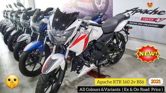 Tvs Apache Rtr 160 2v Bs6 Glossy Red Color Price Single Disc Detailed Review Youtube