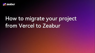 Switching from Vercel to AWS? Discover Zeabur – Your AI DevOps Engineer!
