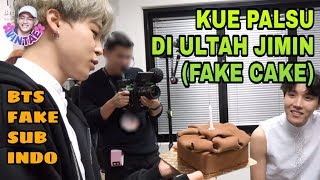 Saat hari ultah jimin, para member hanya memberi kado sederhana berupa
bucket bunga yang dipetik langsung dari potnya:v juga kue palsu
katanya kain...