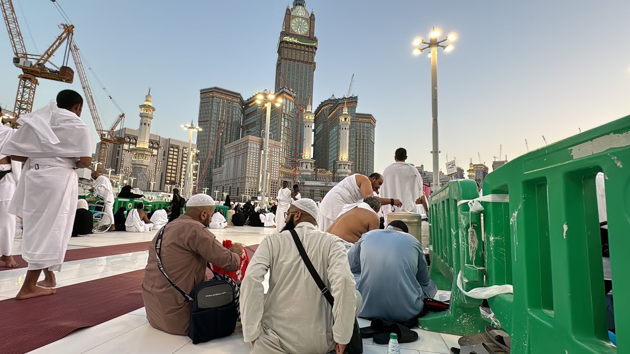 أجمل إفطار في مطاف سطح الحرم