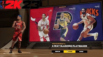2 Way Slashing Playmaker Hof Quick First Step 🔥 Nba2k23
