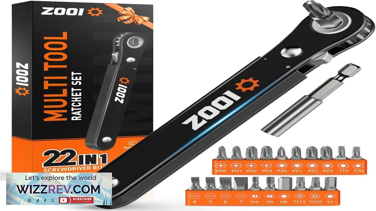 Ratcheting Pocket Screwdriver Gifts for Men 90 Degree Ratchet Screwdriver Right Angle Review