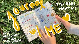Managing Time as A Uni student: Journal with Me! 🌼 (plan the new semester, managing tasks and etc.)