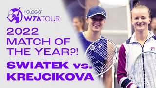 Full Match Iga Swiatek Vs. Barbora Krejcikova In The Wta Final Of 2022 Ostrava