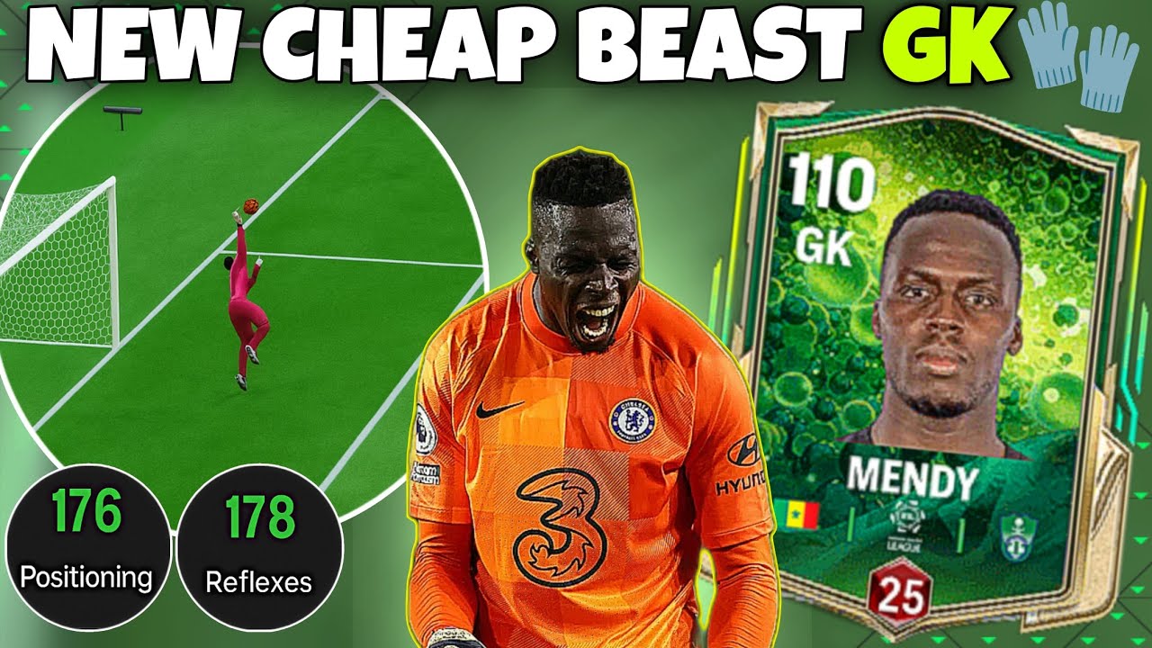 New Best Cheap Beast GK Is Here 🧤🔥 106 Mendy FC Mobile GK Review 