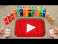 YouTube Logo in the Hole with Popular Sodas, Mentos and Orbeez! | Best Coca Cola Experiments