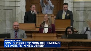 Gov. Mikie Sherrill to sign bill limiting ICE agents in New Jersey