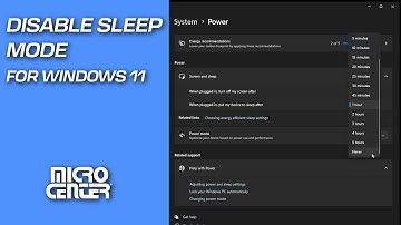 How To Disable Sleep Mode In Windows 11 | Micro Center Tech Support
