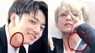 Why did taekook always show up with hickeys or do strange things?