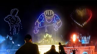 🔥 We lit up Brussels! 🔥 Drone light show for Belgium’s National Day 🇧🇪