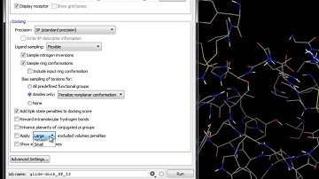 Glide Ligand Docking - Applying Excluded Volumes