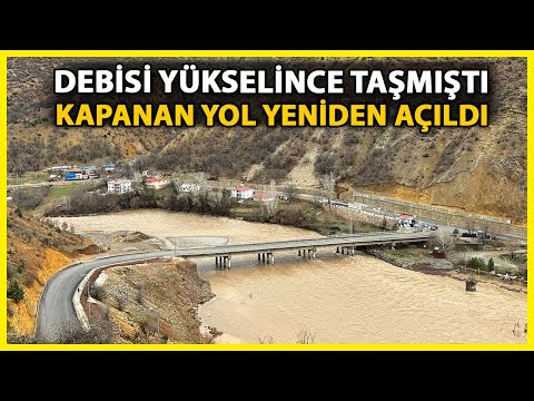 Munzur Çayı’nın Taşmasıyla