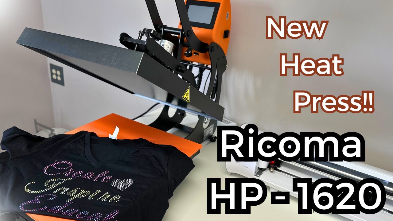 Ricoma Auto Open Cap Heat Press