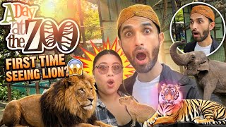Gembira Loka Zoo Yogyakarta Indonesia 🇮🇩? FIRST TIME SEEING A LION!  #gembiralokazoo #kebunbinatang 