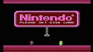 Famicom Disk System Start Up Screen ・ファミコンディスクシステム 起動画面