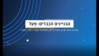 בניין פועל