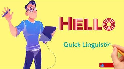 Linguistics: Properties of Human language.