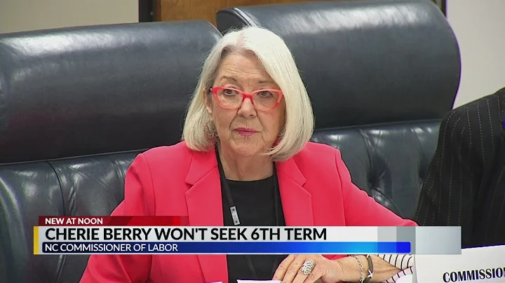 Cherie Berry will not seek reelection as labor commissioner