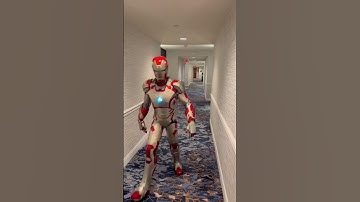 Iron Man Mk 42 Cosplay Transition #shorts #ironman #cosplay