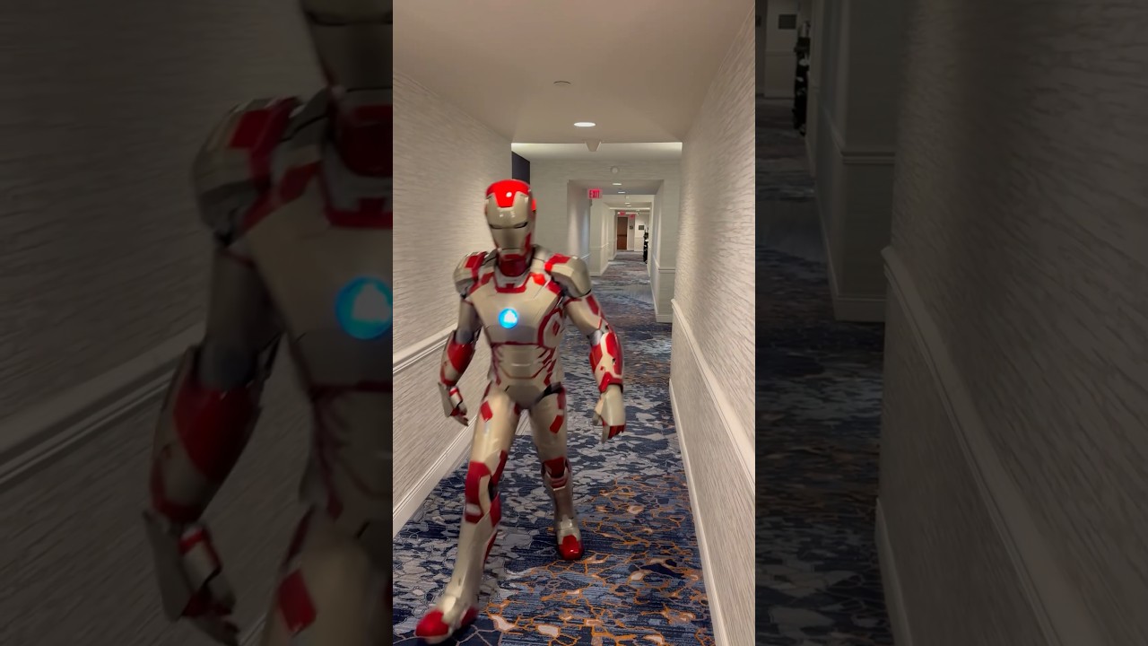 Iron Man Mk 42 Cosplay Transition 