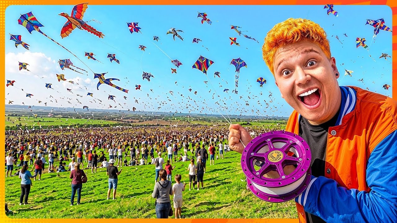 A TEMPORADA DE PIPA VOLTOU! FIZEMOS UM FESTIVAL DE PIPA! 🪁 