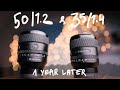 Sony 35/1.4 GM and 50/1.2 GM  - review after 1 year with sample wedding photos