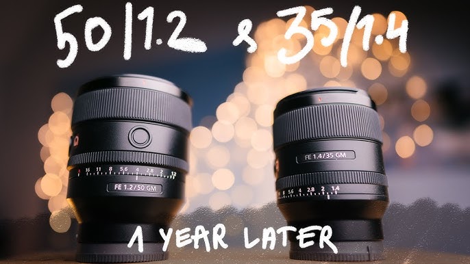 Sony 50mm f/1.4 GM size comparison with other lenses – sonyalpharumors