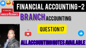 Branch Accounting question 17