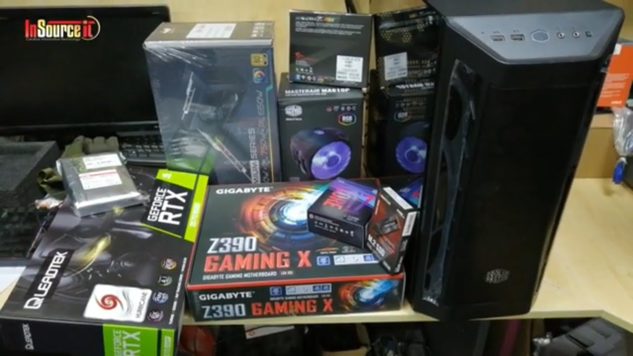 Pc Build With Gigabyte Z390 Gaming X Motherboard Intel I7 9700k Processor Rtx 70 Super Youtube