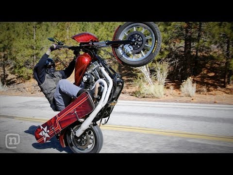 Harley Snowboarding Adventure Wheelies Burnouts Boardslides On ETT