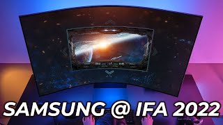 The Best of Samsung at IFA 2022 | Odyssey Ark Monitor, Rings of Power in 8k, Sustainability...