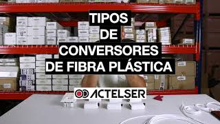 Fibra óptica plástica de empotrar y ACT4001 de Actelser - NASeros