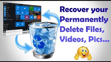 How to Easily Recover Deleted Files in Windows 7 , 8 & 10 | Easy Tutorial