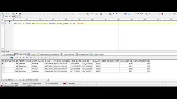 Oracle Regular Expression - Part I
