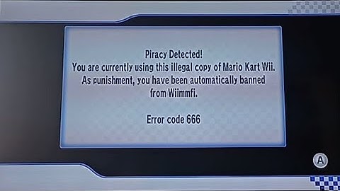 Mario Kart Wii: Anti Piracy Screen [JUMPSCARE]