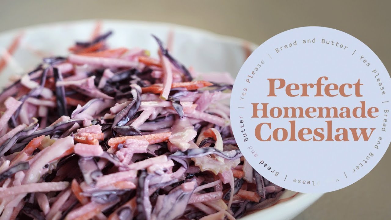 Perfect Coleslaw Recipe YouTube