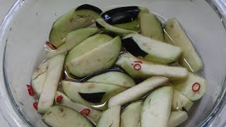水茄子の簡単浅漬け　作り方