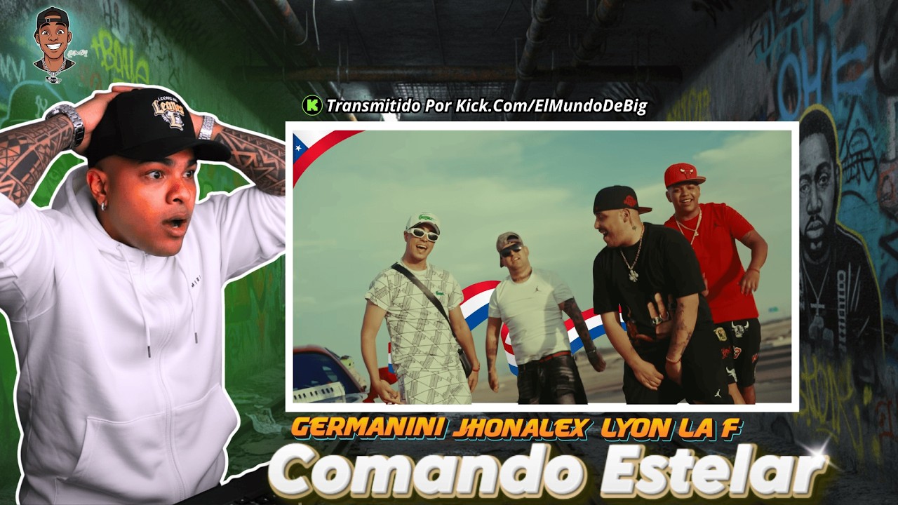 El Mundo De Big Reacciona a Comando Estelar🚀 - Germanini, Jhonalex & Lyon la F (Video Oficial)