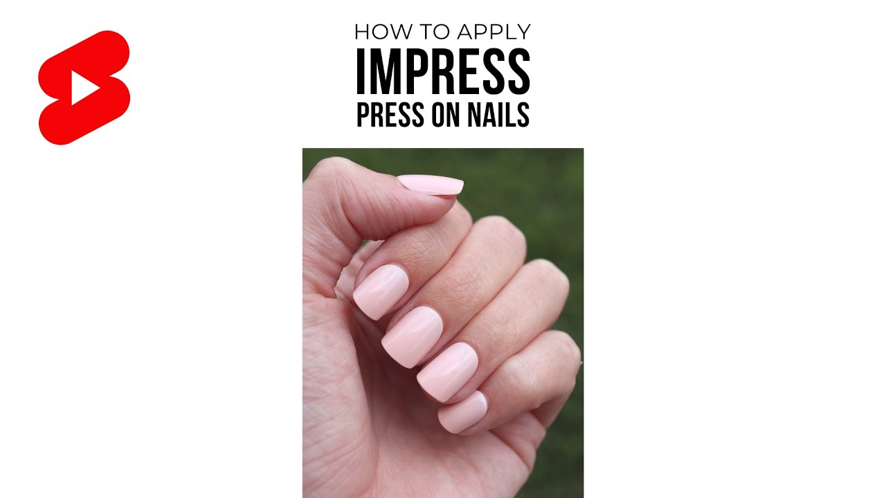 Как наносить Impress Press на ногти