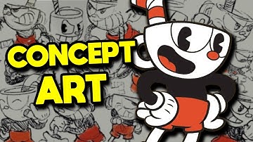 A Deep Dive into Cuphead Concept Art & Unused Ideas | LOST BITS Compilation