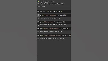 Master the magic of list slicing in Python! From reversing lists to grabbing every second element
