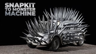 From Snap Kit To Crazy Monster Vehicle | The Cars That Ate Paris | Diorama | Scale Model |
