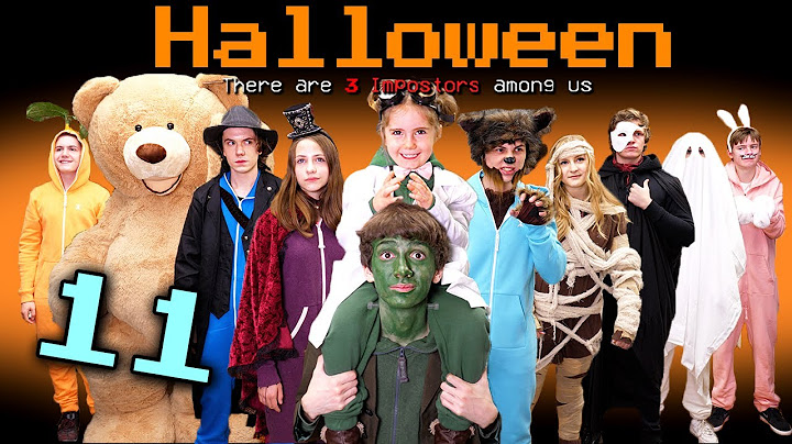 If Among Us Had a Halloween Mod
