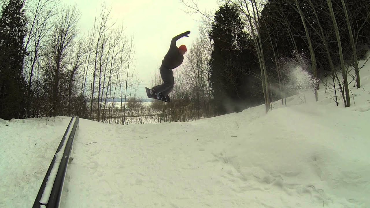 2015 march 7 snowboarding with alex first 540 - YouTube